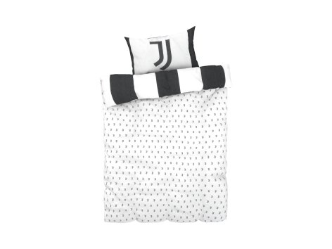 Parure copripiumino singolo "Juventus"