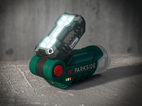 Lampada LED ricaricabile da lavoro