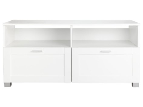 Mobile TV con 2 scomparti e 2 cassetti