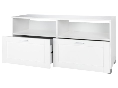 Mobile TV con 2 scomparti e 2 cassetti