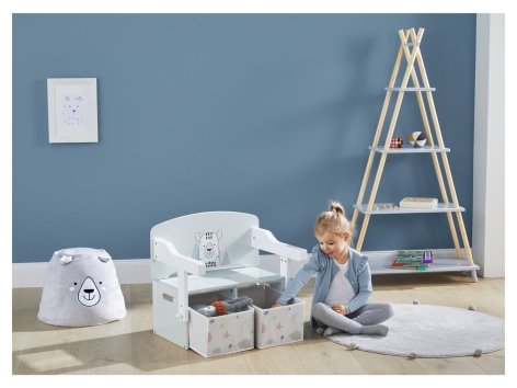 Cassapanca per bambini 2 in 1