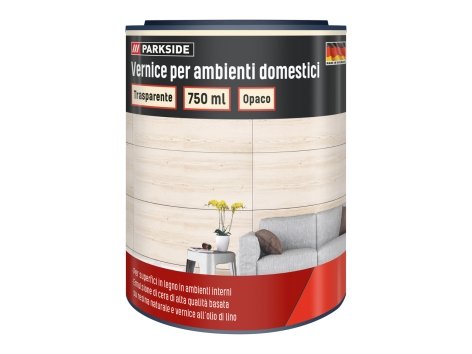 Cera per mobili o vernice per interni