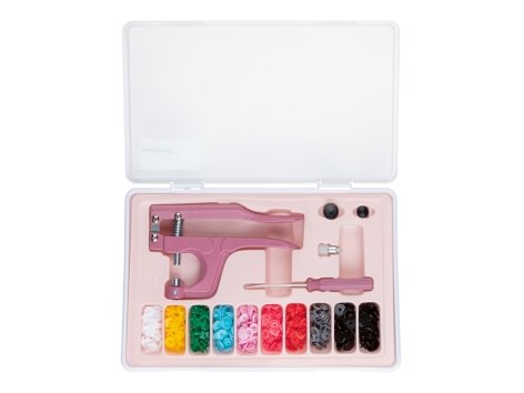 Set bottoni a pressione con pinza