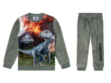 Pigiama da bambino "Spiderman, Jurassic World"