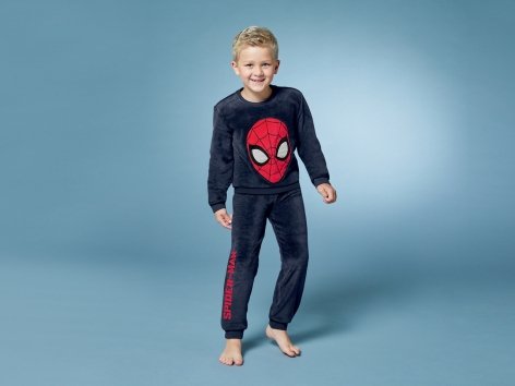 Pigiama da bambino "Spiderman, Jurassic World"