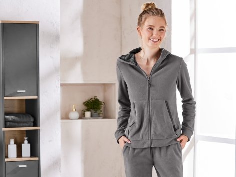 Tuta in pile da donna