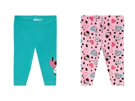 Leggings da neonati "La carica dei 101, Winnie the Pooh, Bambi"