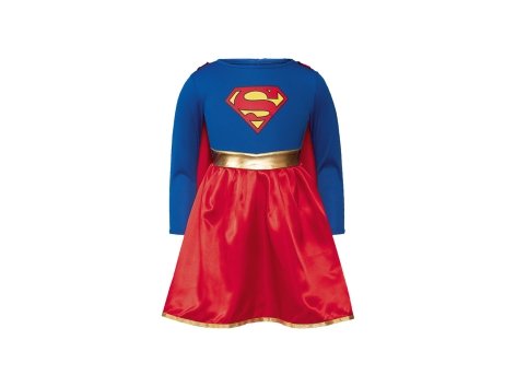 Costume di carnevale da bambina "Batgirl, Supergirl, Wonder Woman"