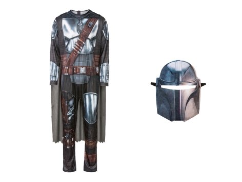 Costume di carnevale da uomo "Deadpool, Batman, Mandalorian"