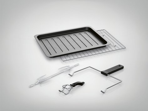 Forno elettrico con spiedo girevole