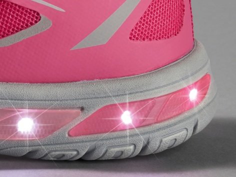 Scarpe da bambina con luci