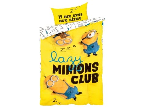 Parure copripiumino per bambini "Hello Kitty, Minions, Miraculous, Paw Patrol, Peppa Pig, Sam il Pompiere"