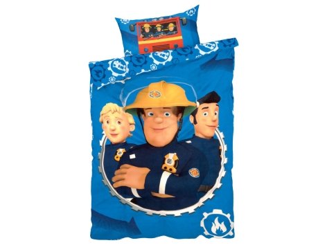 Parure copripiumino per bambini "Hello Kitty, Minions, Miraculous, Paw Patrol, Peppa Pig, Sam il Pompiere"