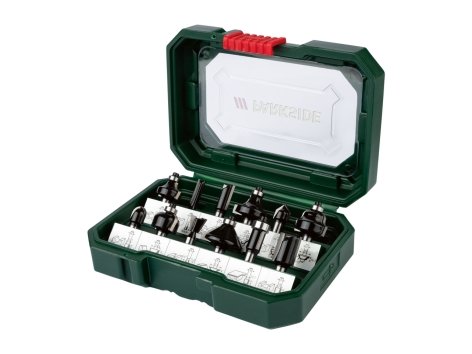 Set bit per fresatrice, 12 pezzi