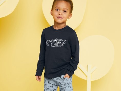 Maglia a maniche lunghe da bambino