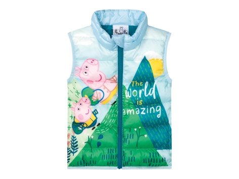 Gilet imbottito per bambini "Paw Patrol, Peppa Pig"