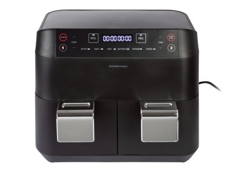 Friggitrice ad aria calda a doppio cestello