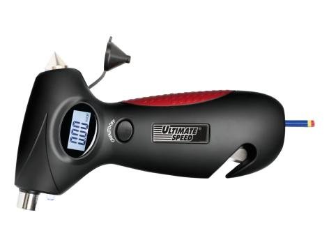 Manometro per pneumatici 5 in 1