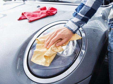 Panno in pelle per auto