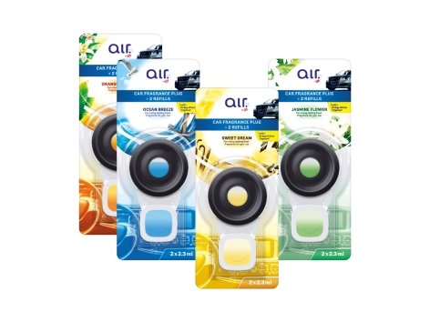 Deodorante auto con ricarica