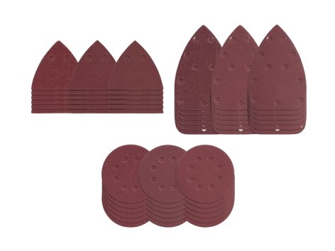 Set carta abrasiva per levigatrice e smerigliatrice
