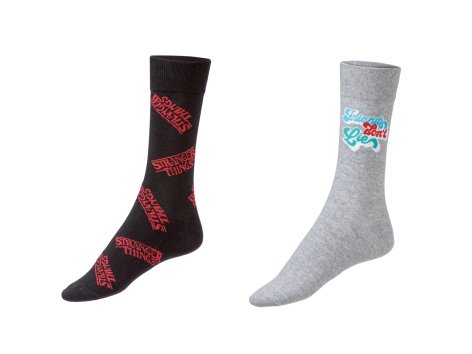 Calze da uomo o da donna "Stranger Things, The Witcher, La casa di carta"