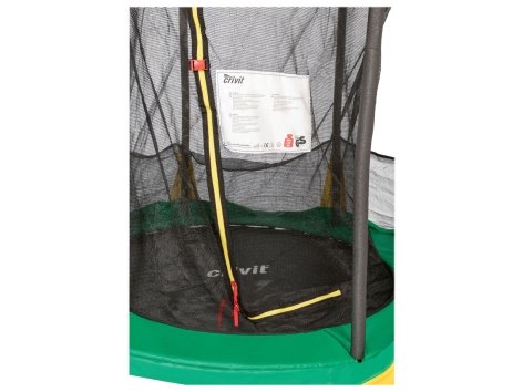 Trampolino con rete di sicurezza per bambini