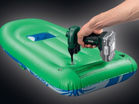 Pompa e compressore ricaricabili