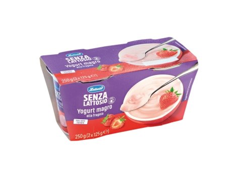 Yogurt magro senza lattosio