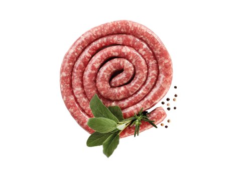 Salsiccia luganega arrotolata