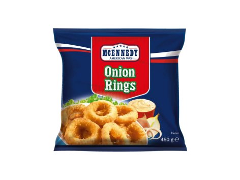 Anelli di cipolla impanati