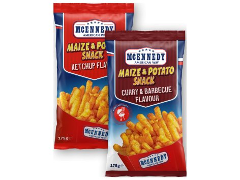 Snack di mais e patate