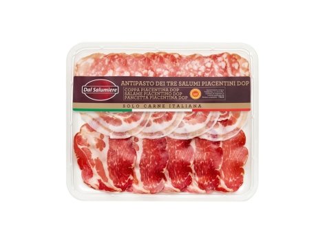 Antipasto dei tre salumi Piacentini DOP