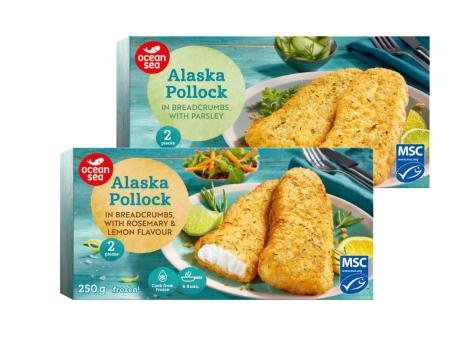 Merluzzo d’Alaska con panatura aromatizzata