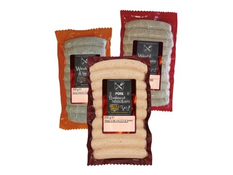 Würstel di suino o di tacchino bolliti