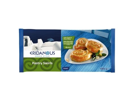 Girelle ripiene con formaggio e olive