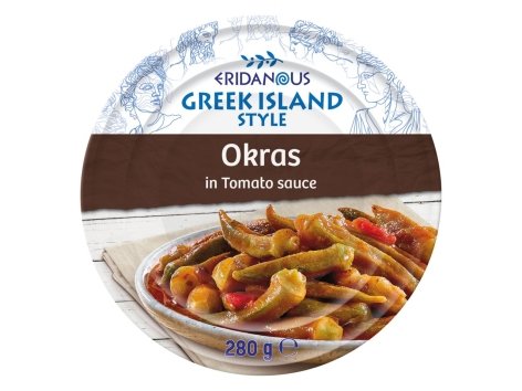 Okra in salsa di pomodoro