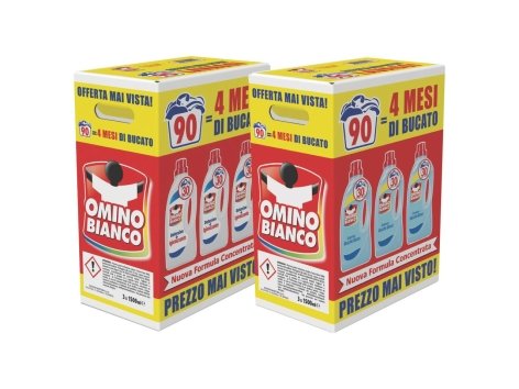 Detersivo e igienizzante con antibatterico o Muschio bianco