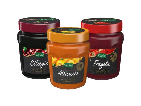 Preparazione spalmabile alla frutta