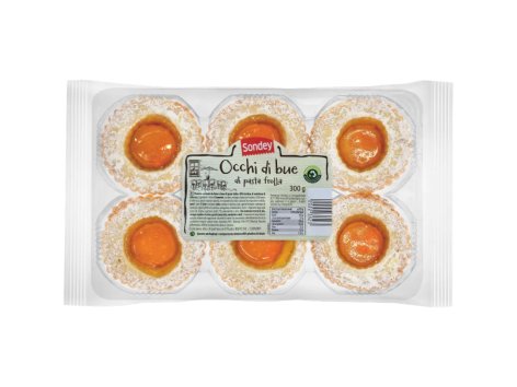 Occhi di bue di pasta frolla