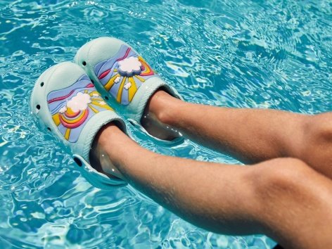 Clogs lampeggianti per bambini