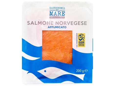 Salmone norvegese affumicato