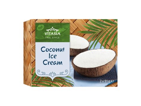 Gelato al gusto di cocco