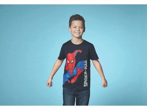 T-shirt da bambino “Paw Patrol, Jurassic World, Spiderman”