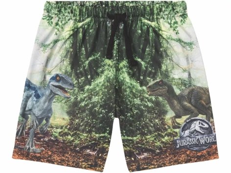 Shorts da bambino “Paw Patrol, Jurassic World, Spiderman”