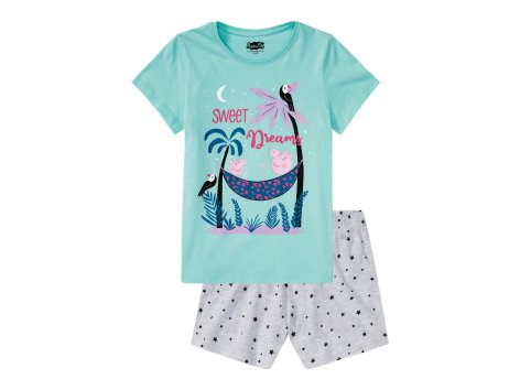 Pigiama corto da bambina "Paw Patrol, Peppa Pig, Frozen"