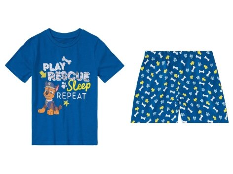 Pigiama corto da bambino "Paw Patrol, Jurassic World, Spiderman"