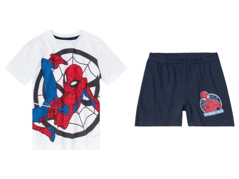 Pigiama corto da bambino "Paw Patrol, Jurassic World, Spiderman"