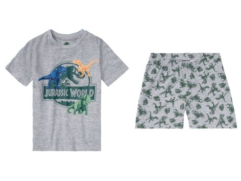Pigiama corto da bambino "Paw Patrol, Jurassic World, Spiderman"