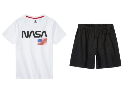 Pigiama corto da bambino "Spider-man, Nasa, Jurassic World"